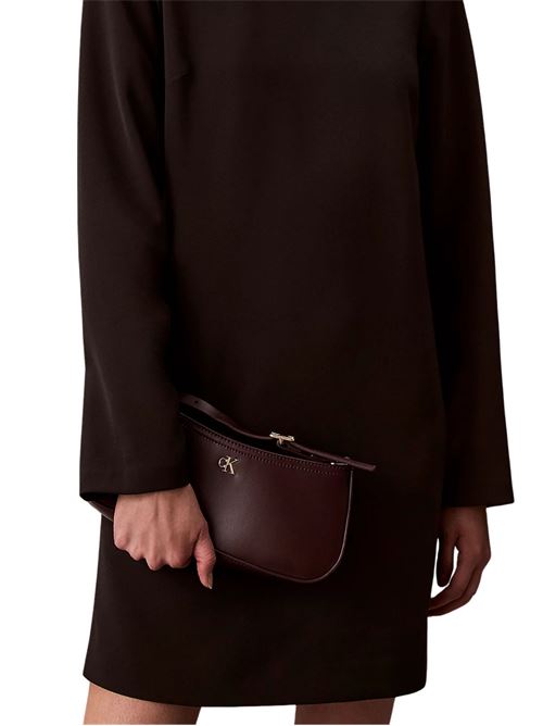 Borsetta caffè in poliuretano Calvin Klein | LV04F3170GBAP